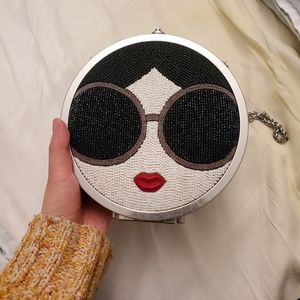 alice olivia stace face clutch and crossbody